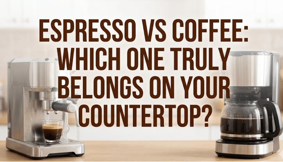 Espresso vs Coffee: Which One Truly Belongs on Your Countertop?